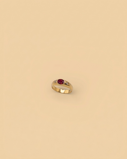 Ring in 18k gold vermeil by Beurre d'Or