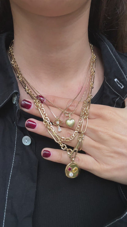 Nugget Pendant - Gold Vermeil